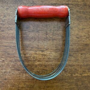 Vintage pastry dough blender.